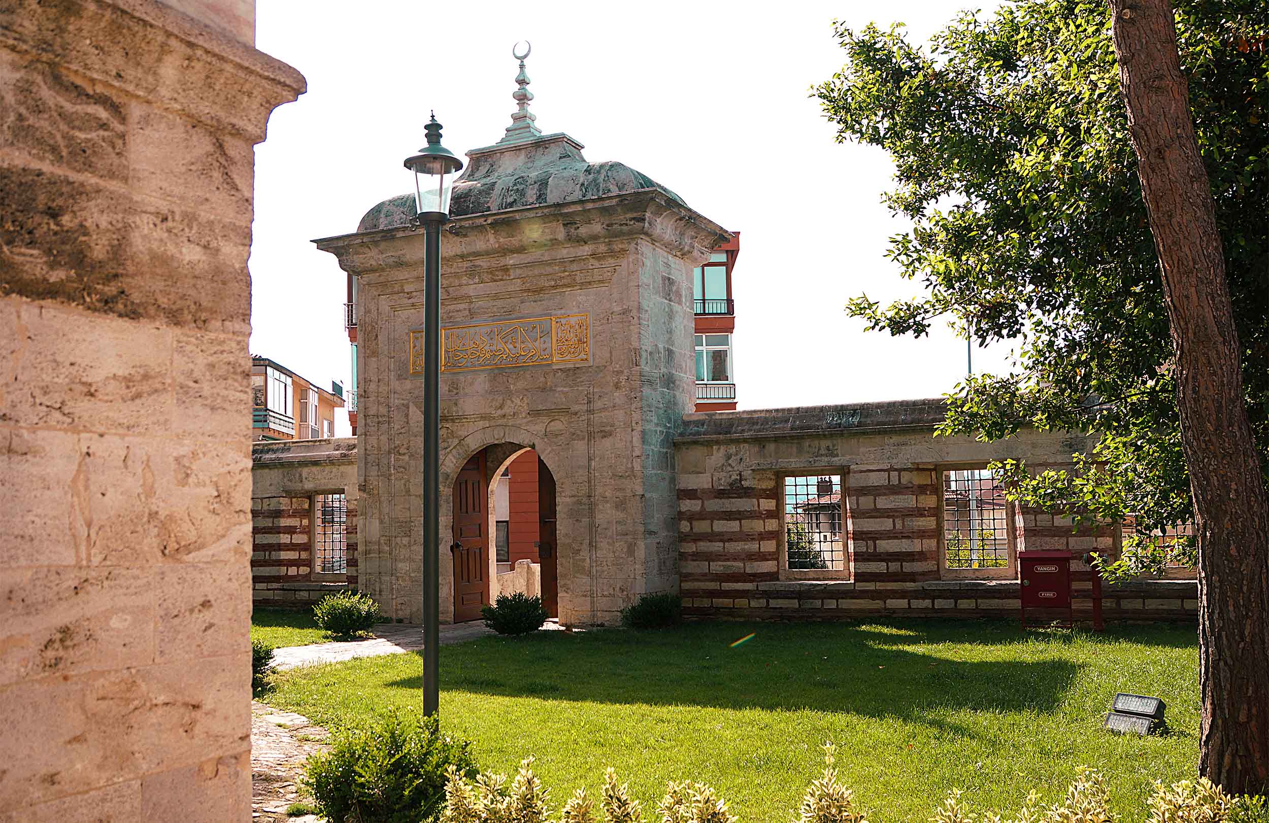 Entrance to the Ayazma Mosque in Istanbul