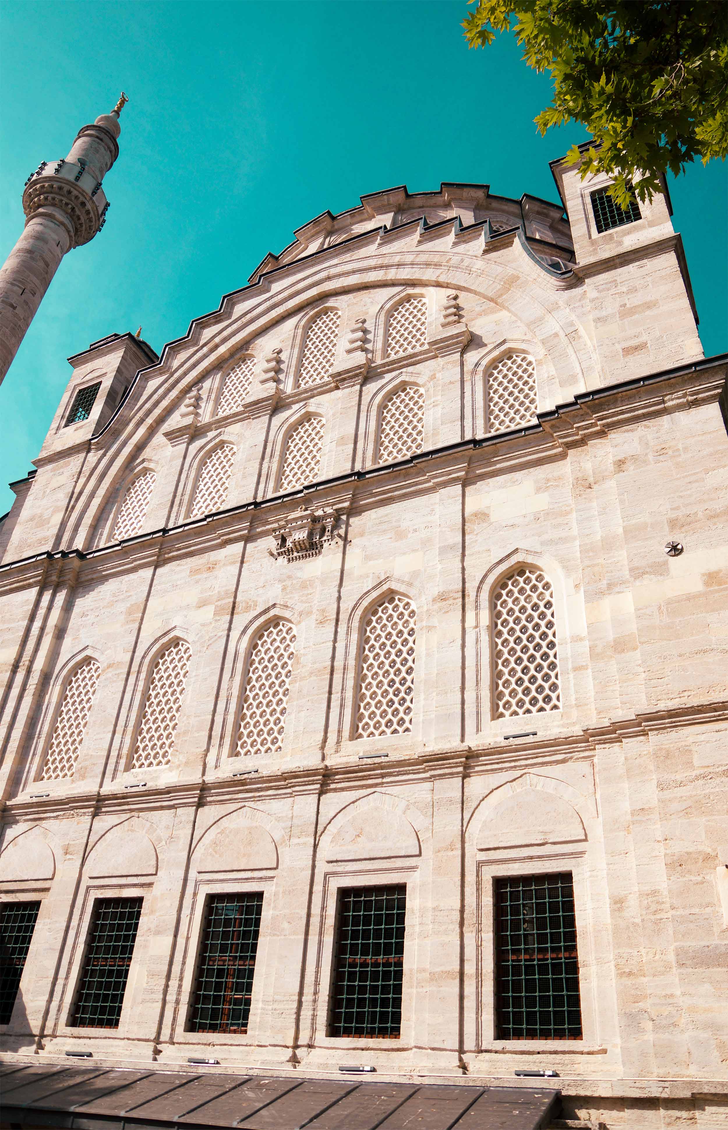Main building of the Ayazma Mosque in Istanbul