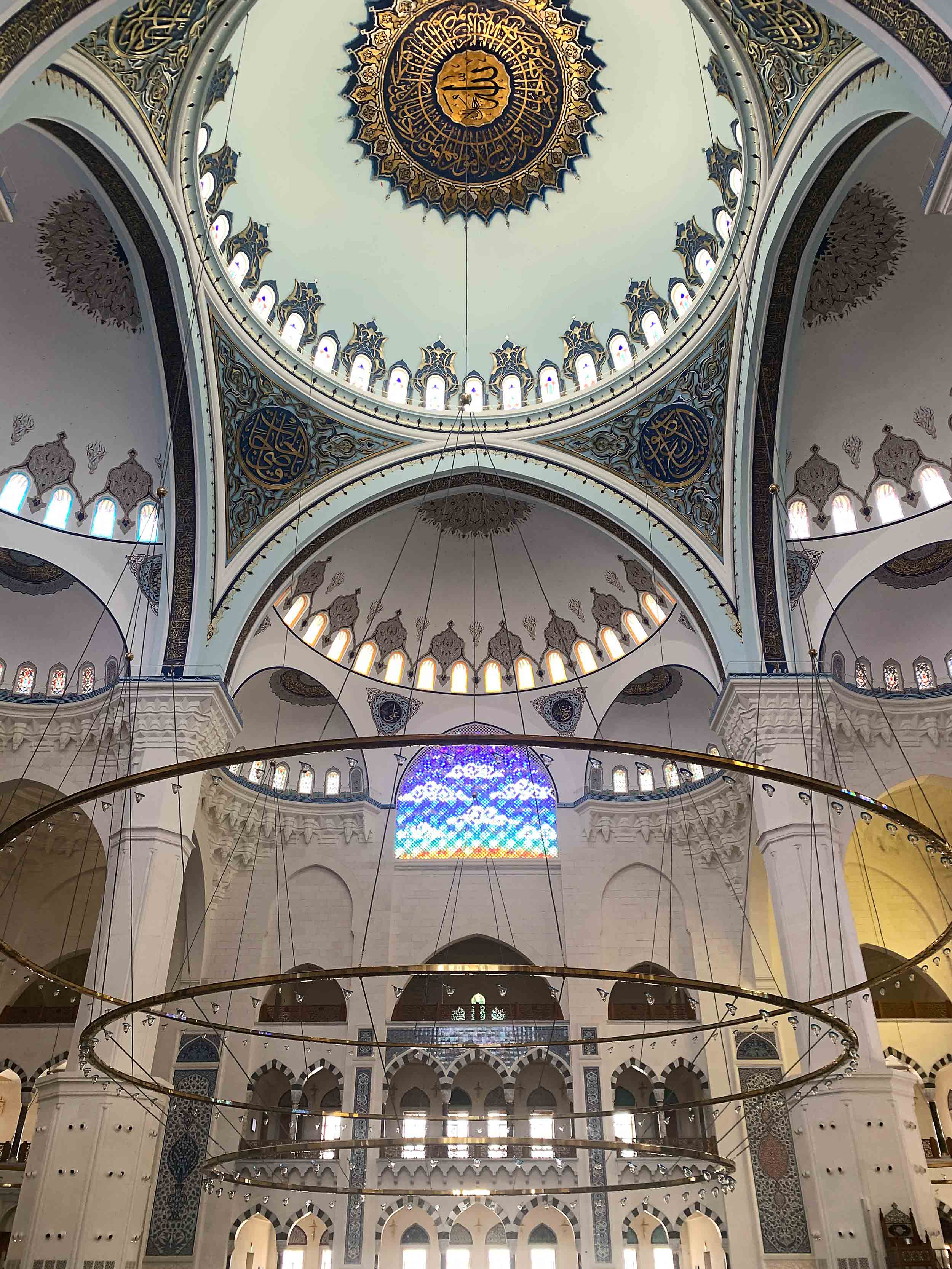 Camlica Mosque in Istanbul