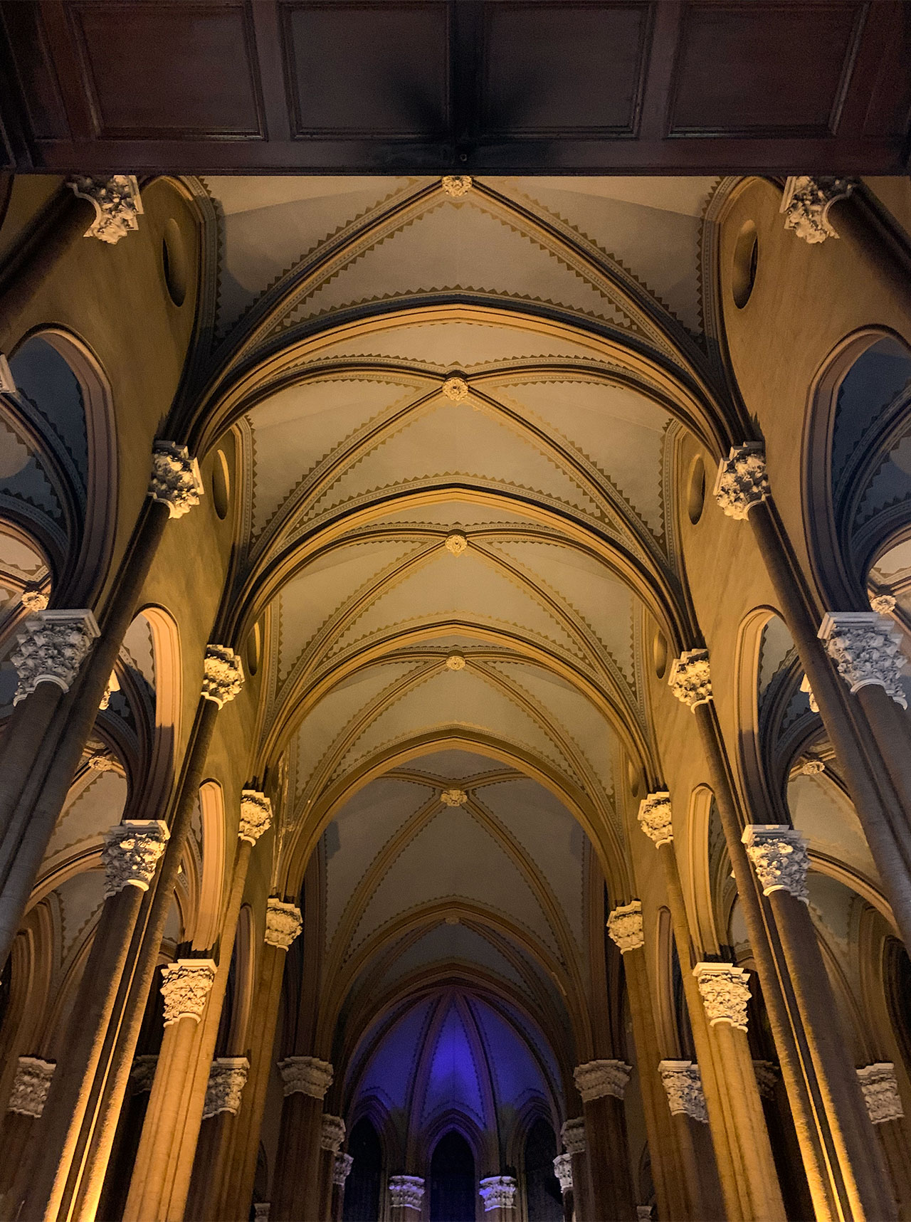 Interior of the Church of St. Anthony of Padua in Istanbul