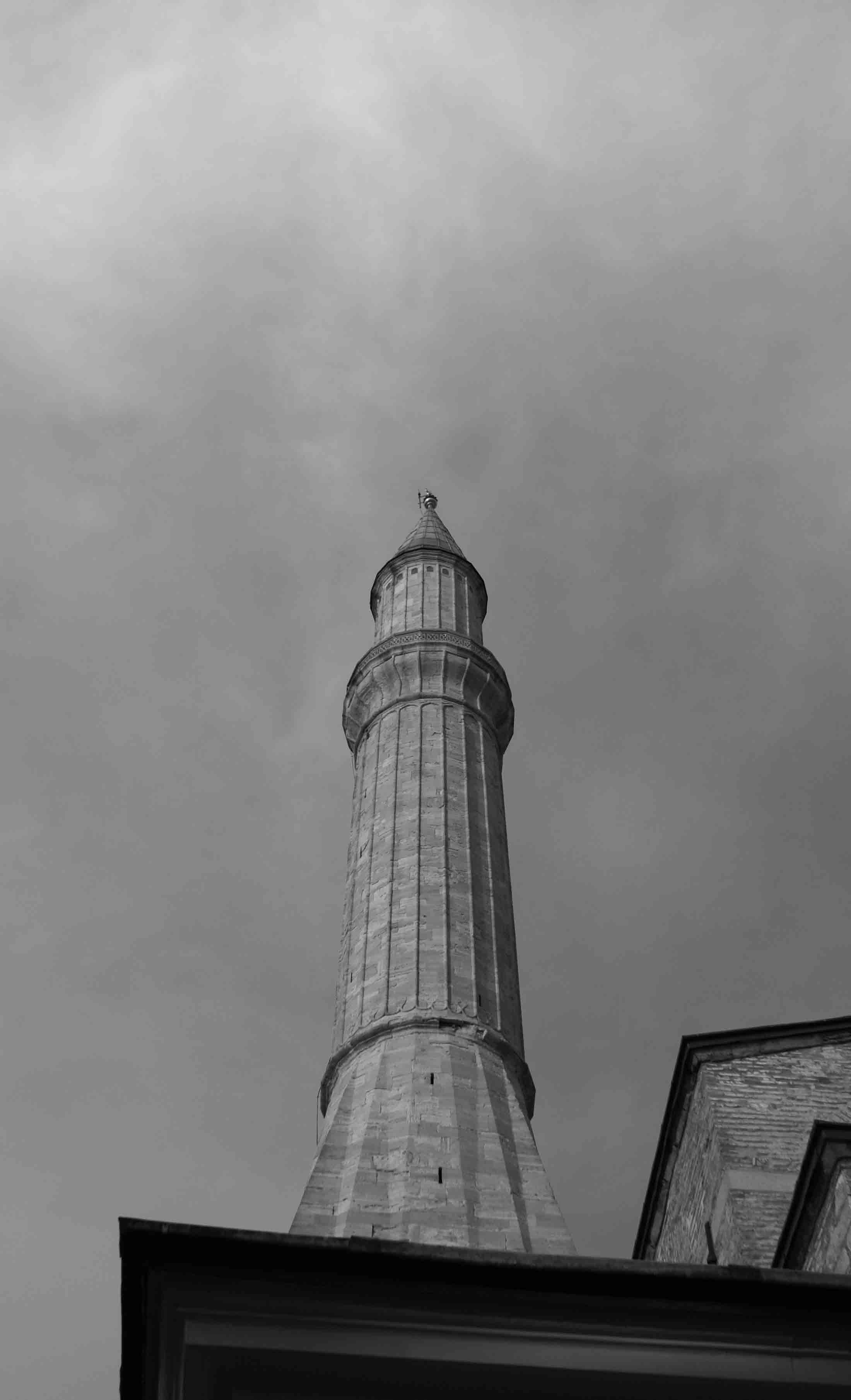 Minaret of the Hagia Sophia