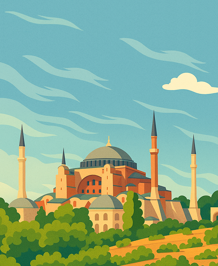 Image depicting the Hagia Sophia