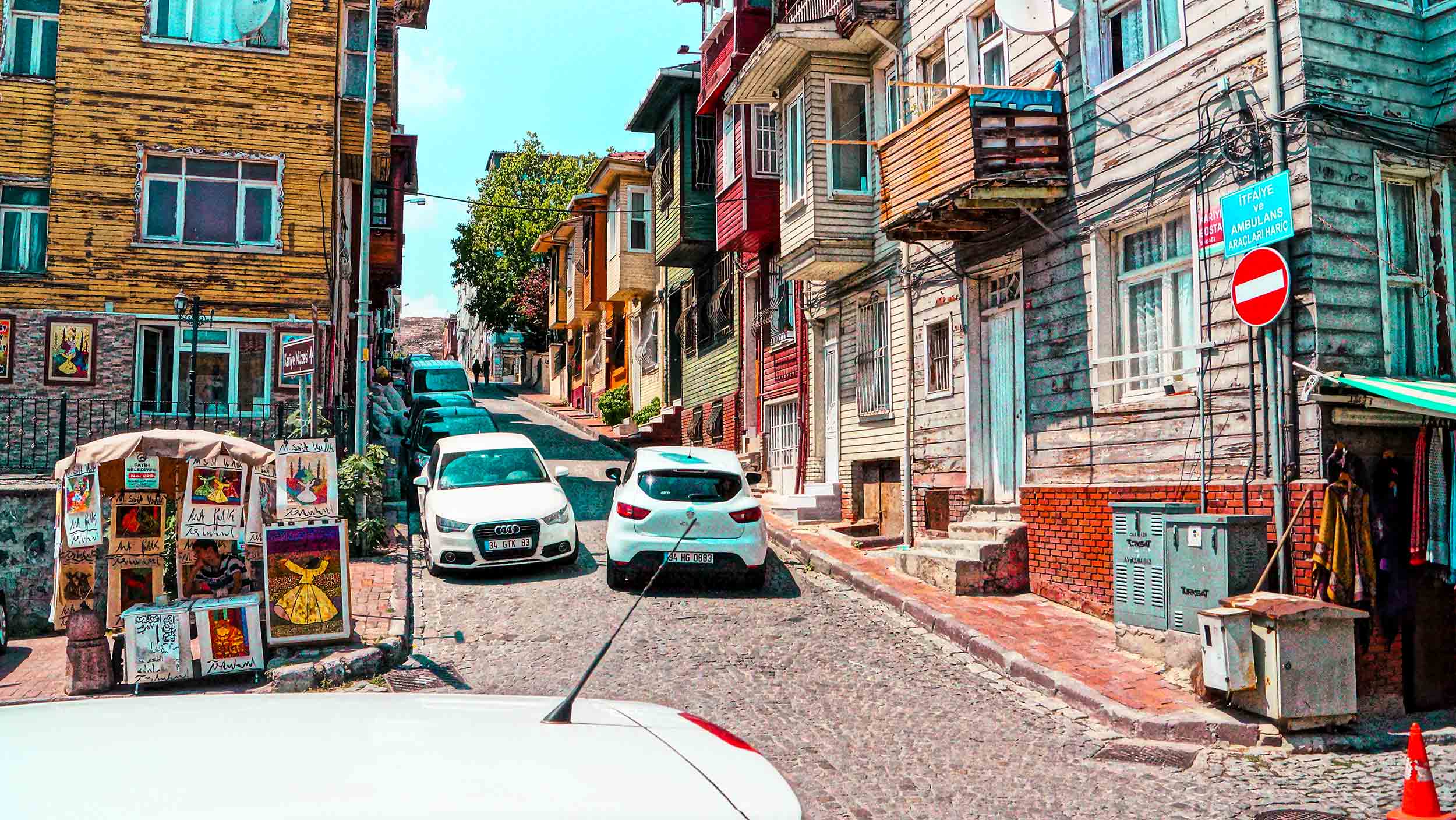 Houses near Chora Monastery