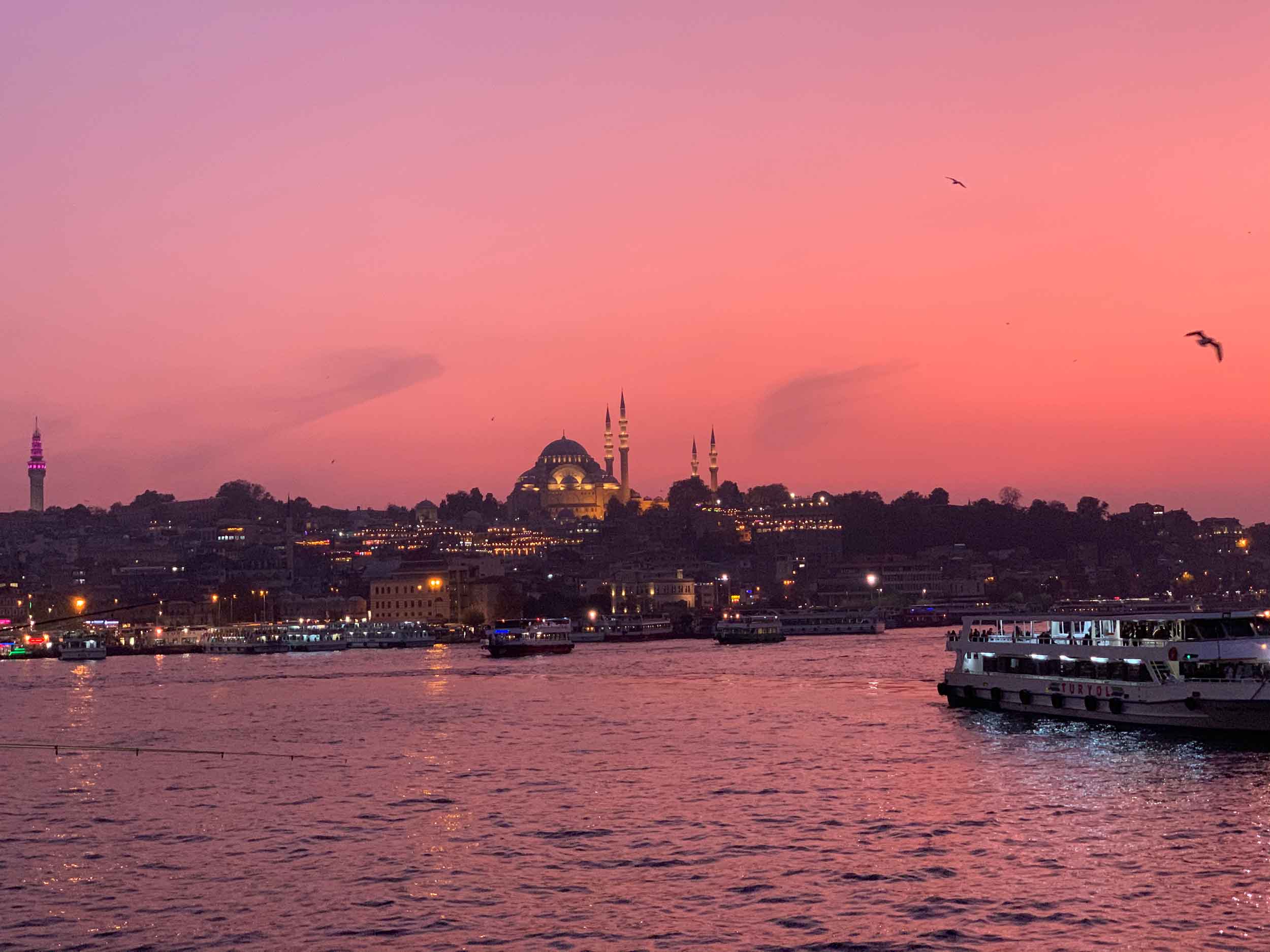 Golden Horn in Istanbul