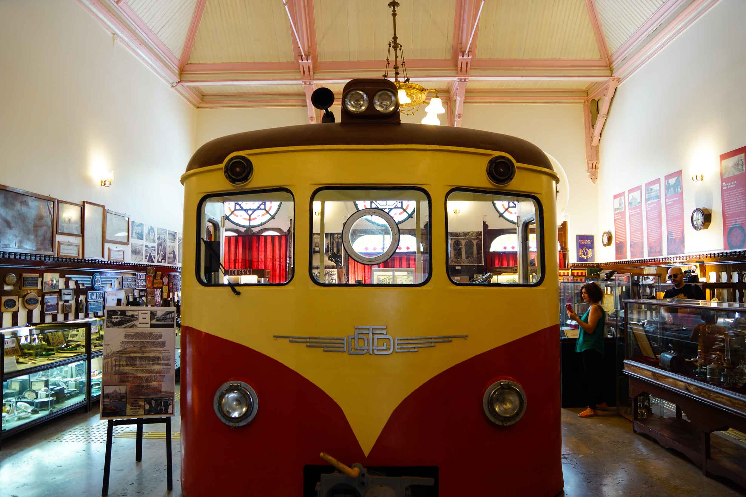 Istanbul Railway Museum Exhibition