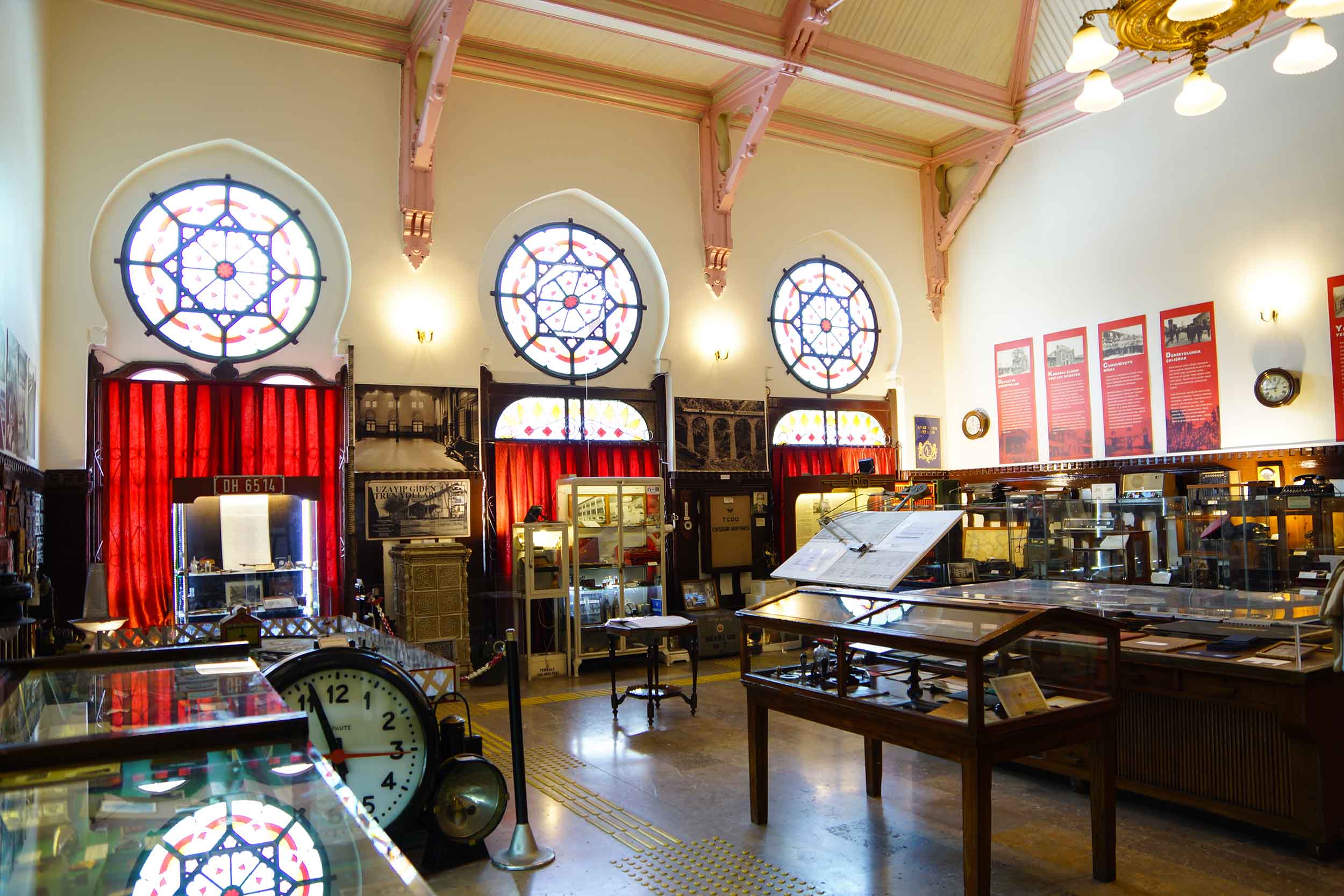 Istanbul Railway Museum Interior