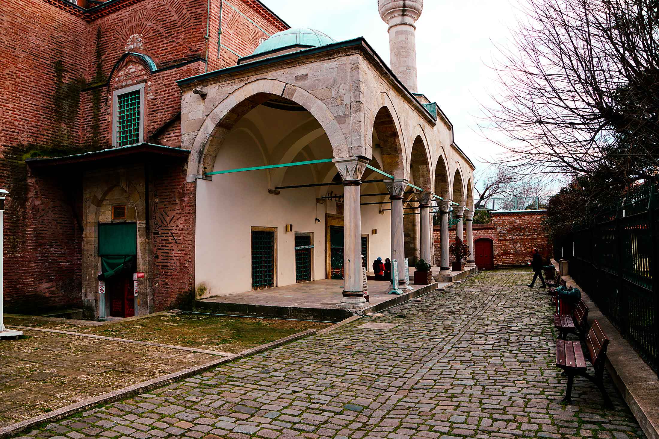 Main Entrance to the Kücük Ayasofya in Istanbul